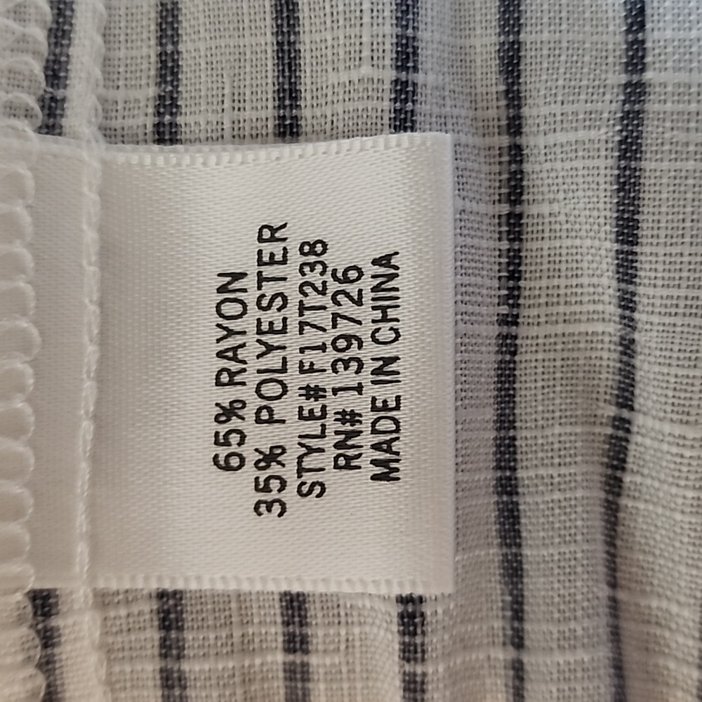 Striped Off-Shoulder Women's Top - Picture 3 of 4